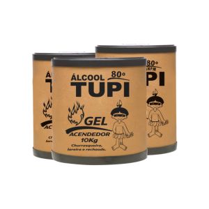 ÁLCOOL GEL ACENDEDOR 10KG RECHAUD - TUPI