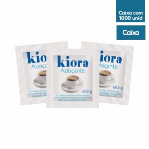 SACHÊ ADOCANTE MESA KIORA JUNIOR CAIXA C/ 1000 UNIDADES