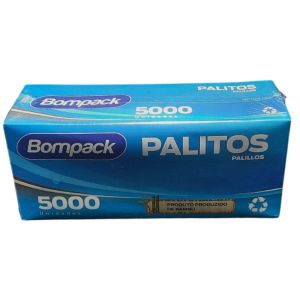 PALITO DENTAL A GRANEL BAMBU C/ 5000 UNIDADES